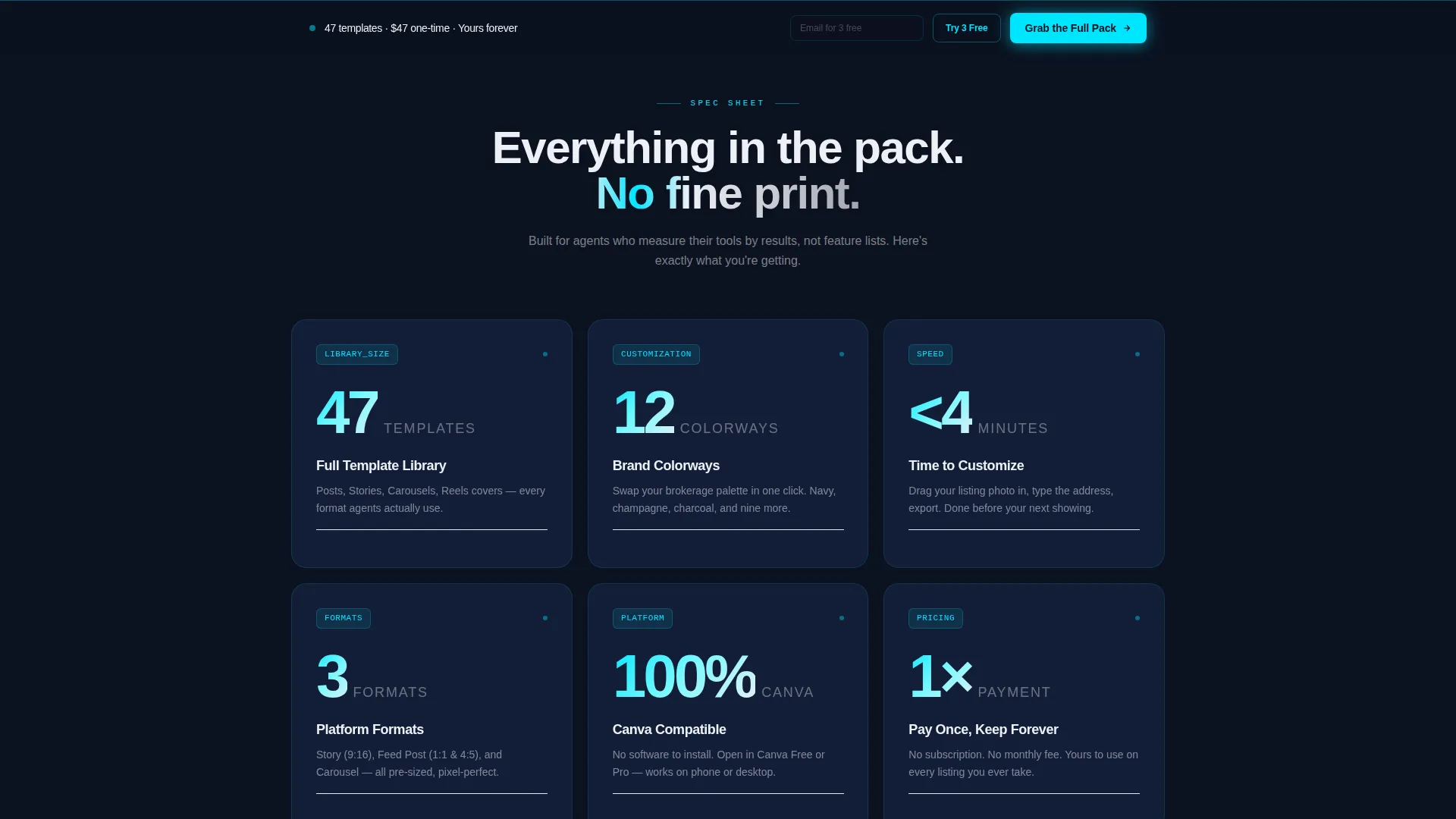 Elegant Property Landing Page Template