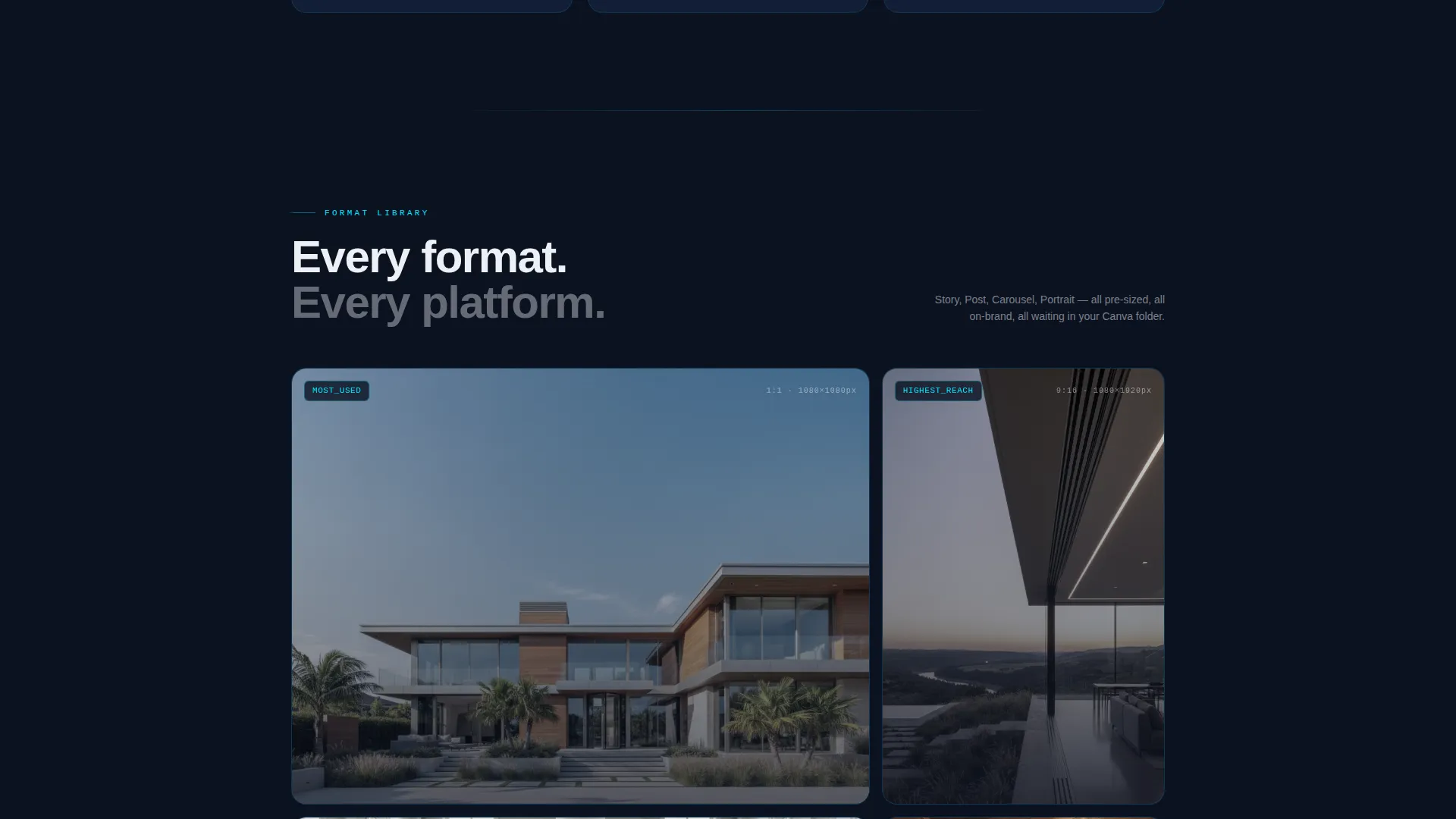 Elegant Property Landing Page Template