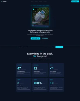 Elegant Property Landing Page Template