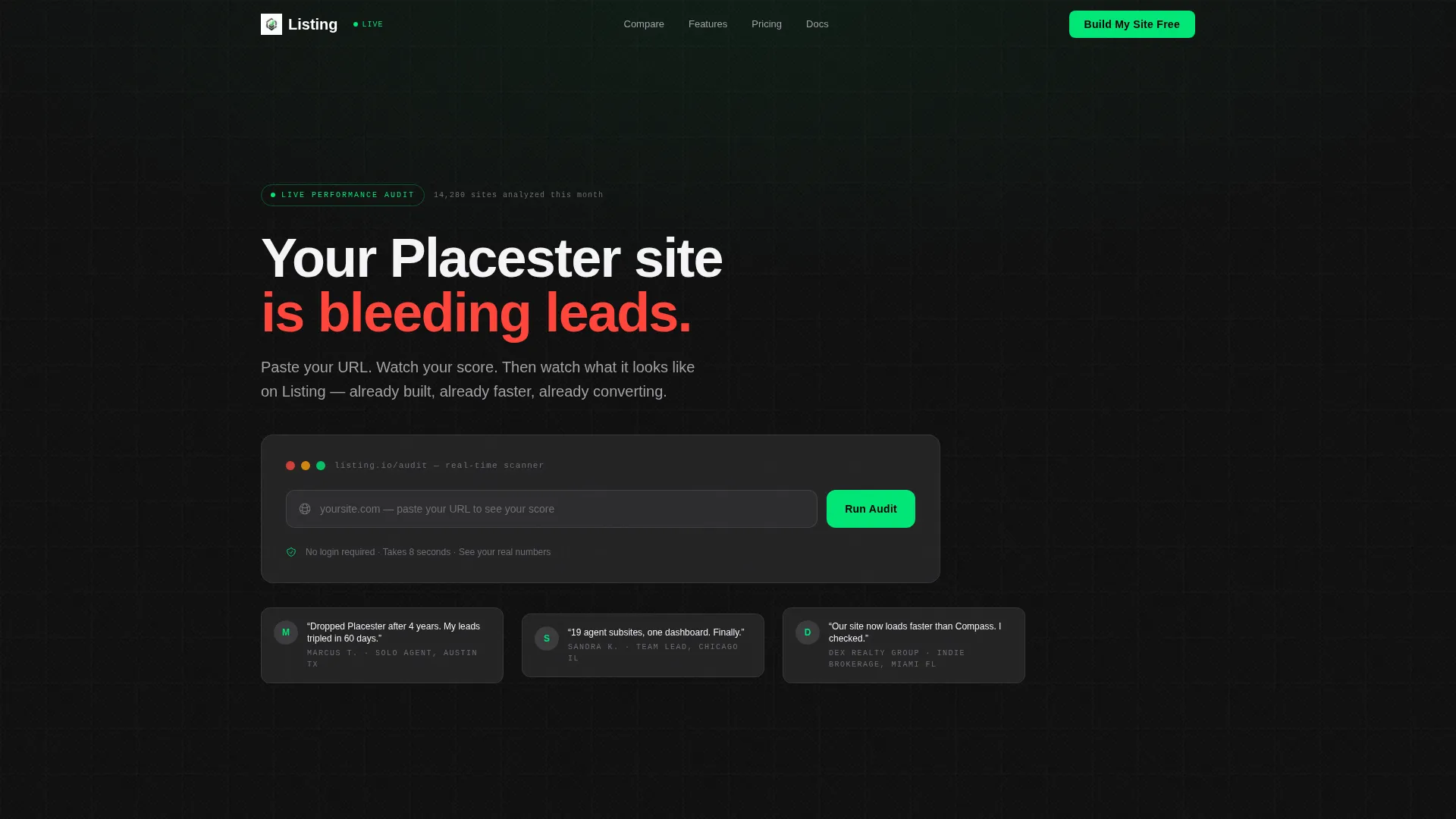 Results-Focused Agency Landing Page Template