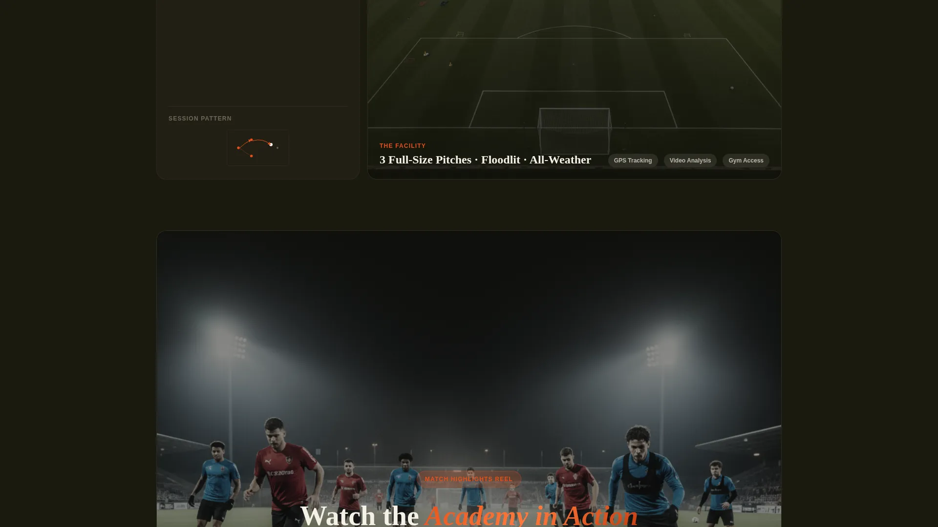 Advanced Sports Academy & Coaching Professional Website Template