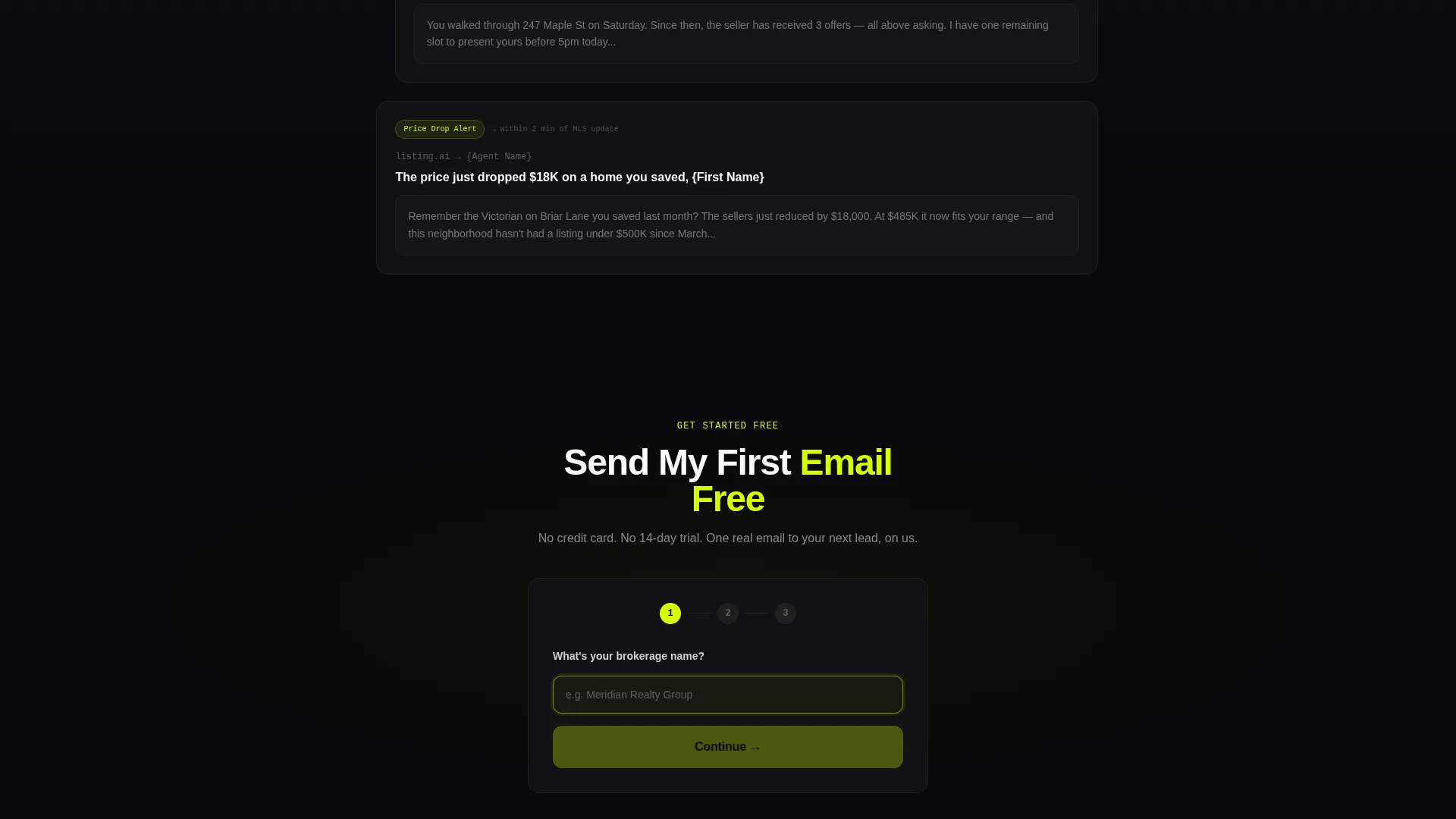 Highimpact Realestate Landing Page Template