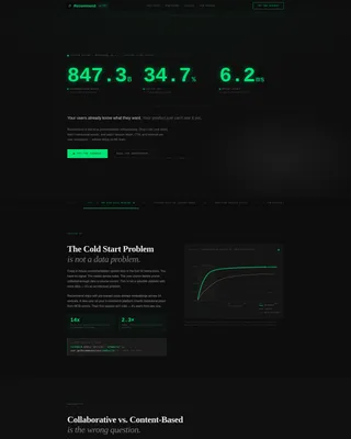 Specialist Advanced Tech & AI Platforms Reviews & Social Proof Website Template