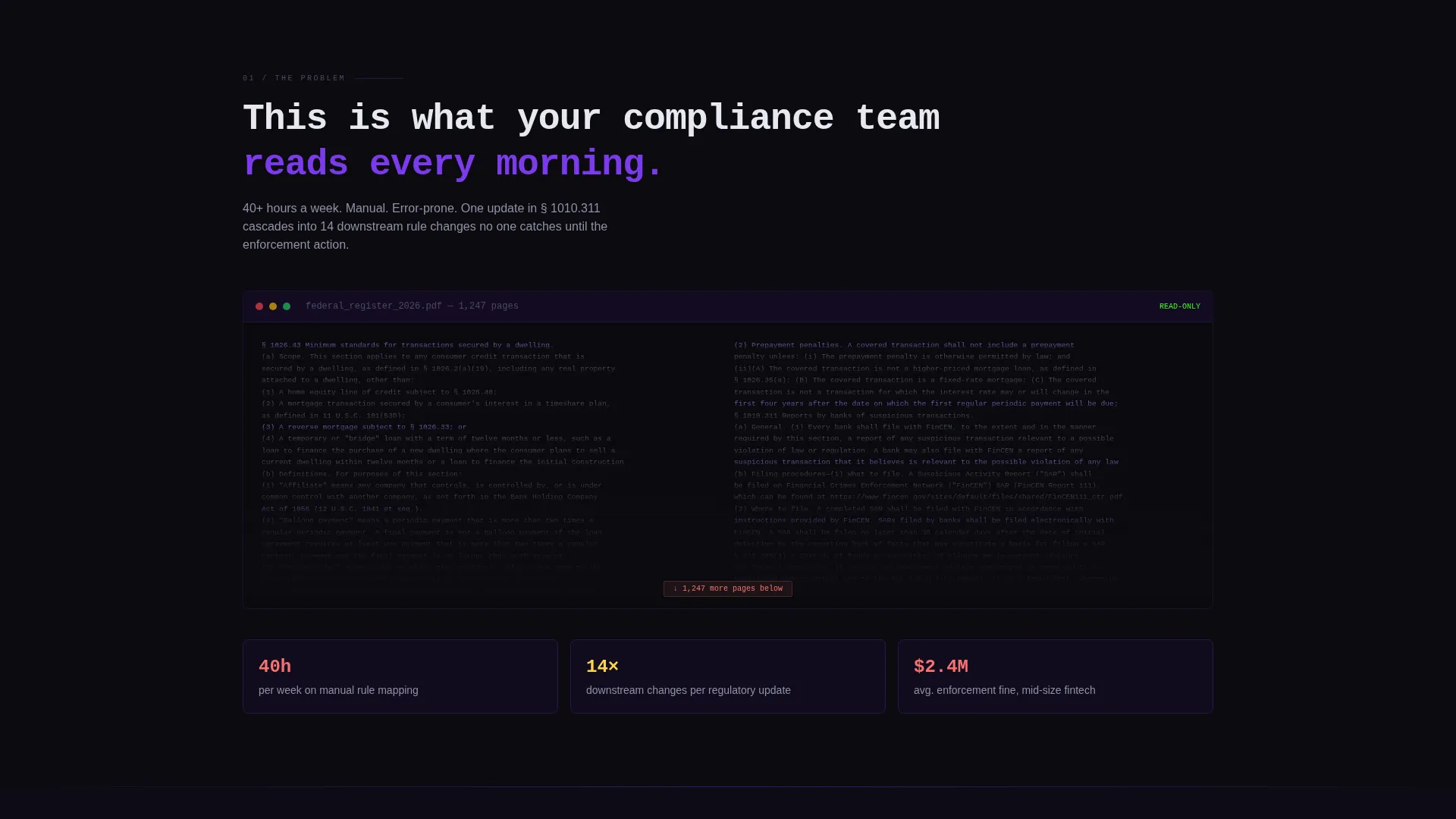 Complete RegTech Startup Privacy Policy & Terms Website Template