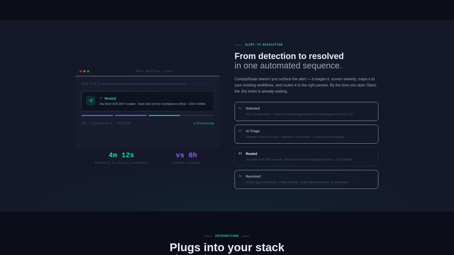 Advanced RegTech Startup Privacy Policy & Terms Website Template