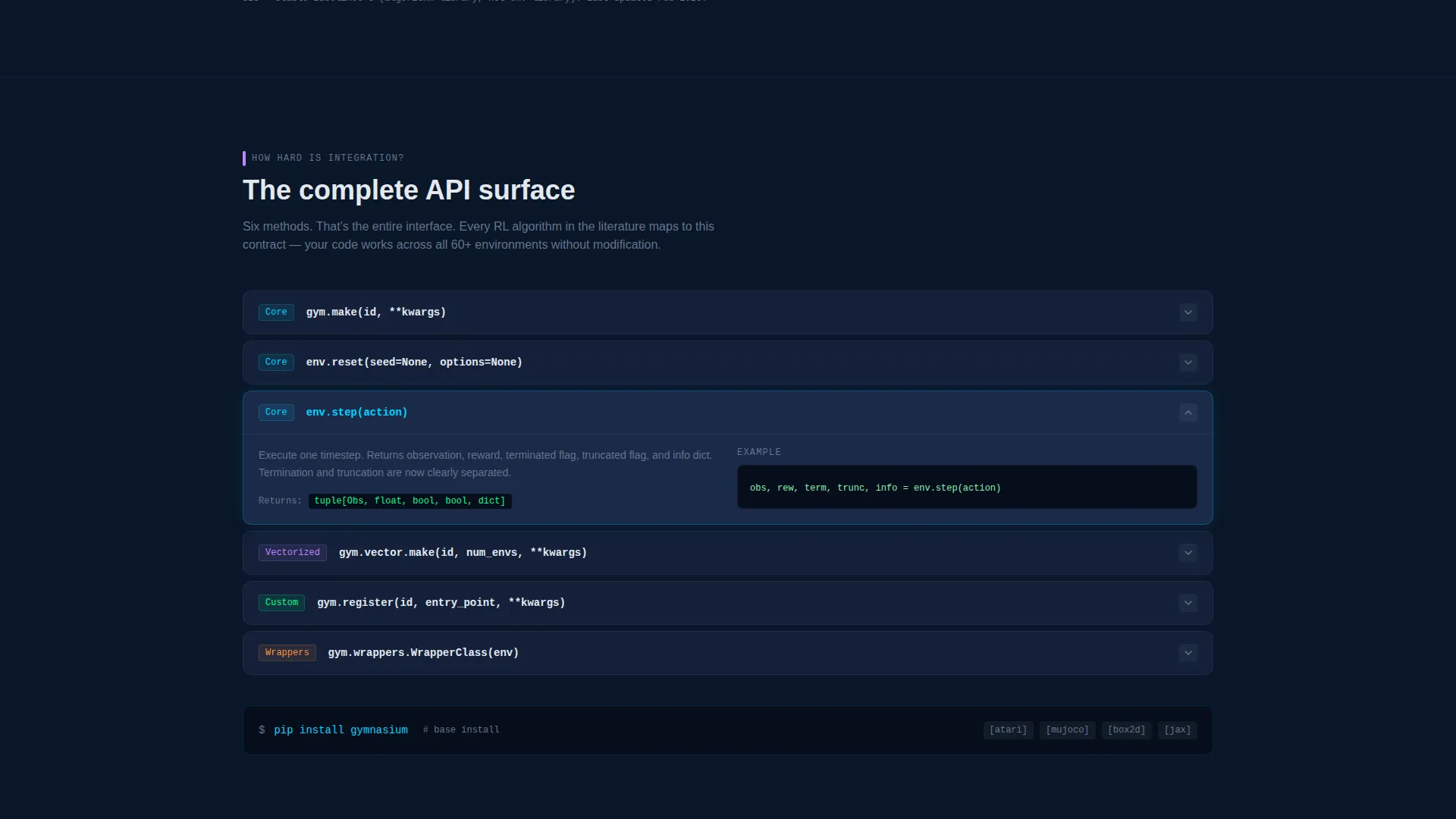 ML Training Platform Landing Page Template
