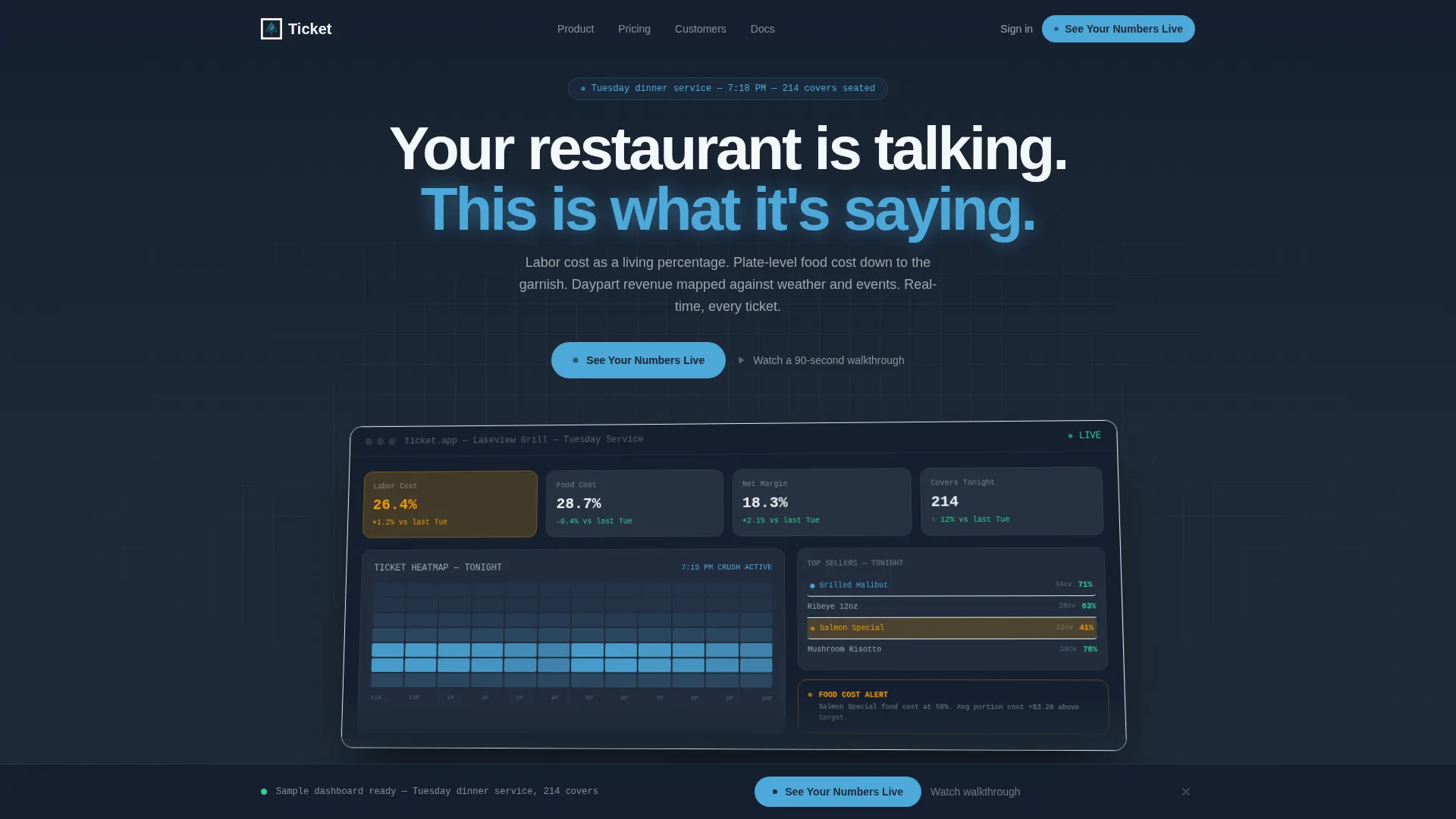 Gourmet Cuisine Landing Page Template