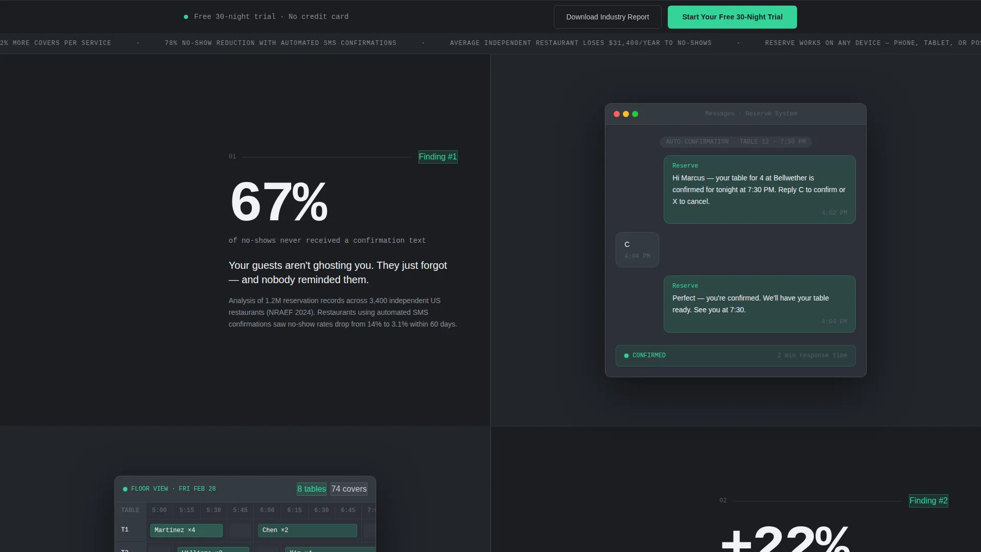 Upscale Hospitality Landing Page Template