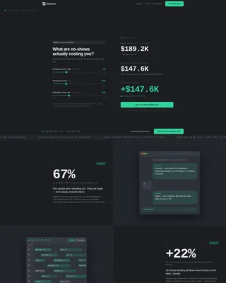 Upscale Hospitality Landing Page Template