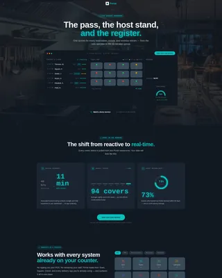 Premium Restaurant Landing Page Template
