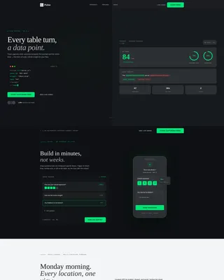 Restaurant Survey & Feedback Landing Page Template