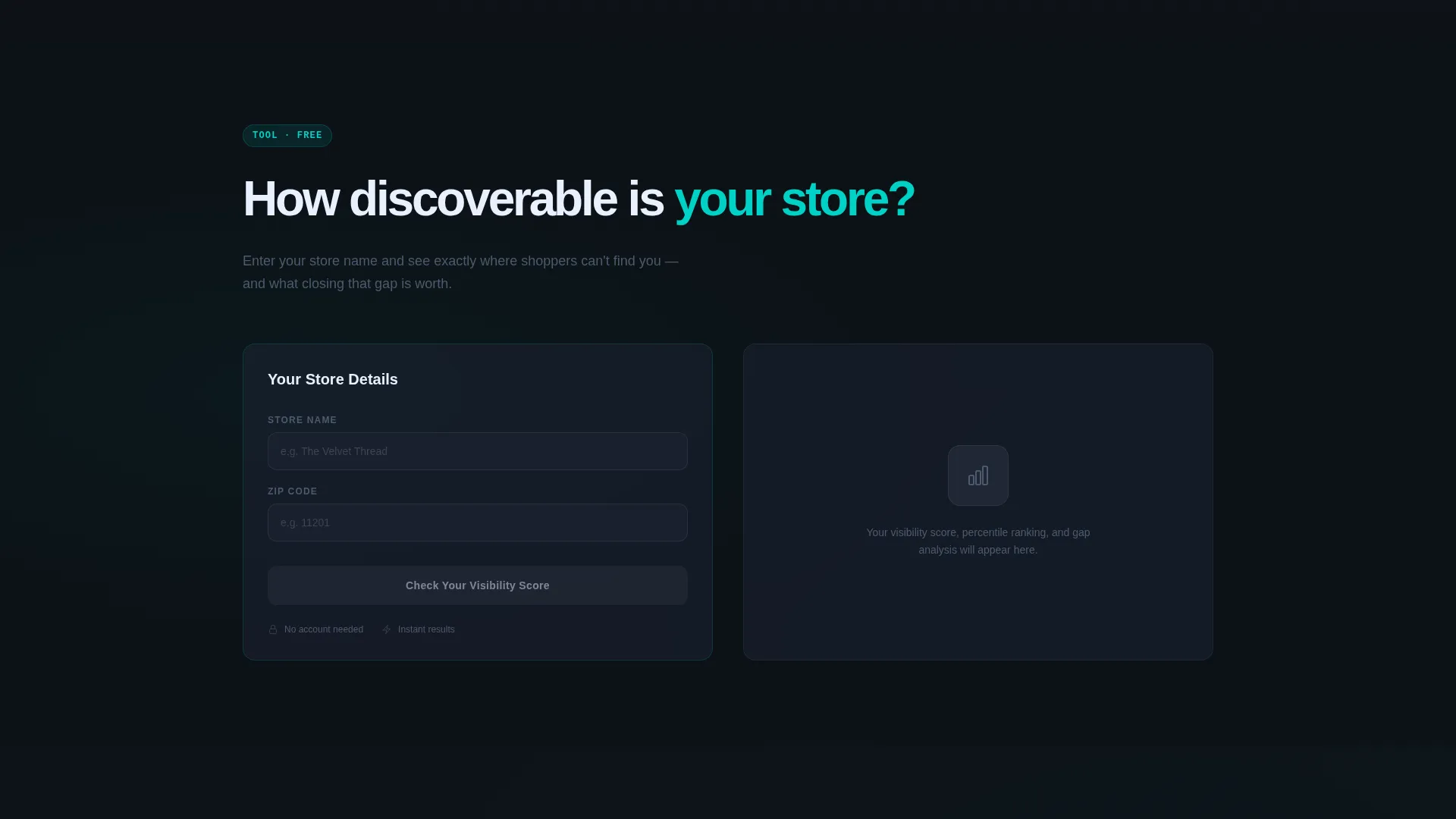 Retail Directory Landing Page Template