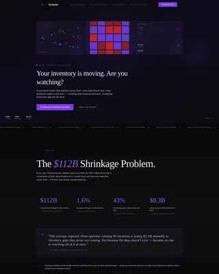 Premium Inventory Landing Page Template