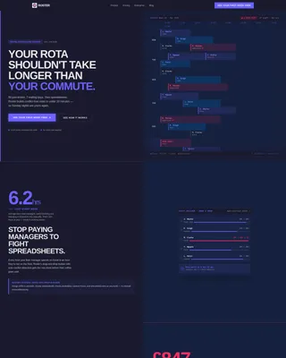 Dynamic Volunteer Mgmt Landing Page Template