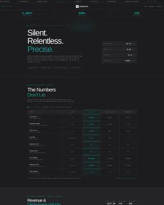 RoboTech Investor Relations Landing Page Template