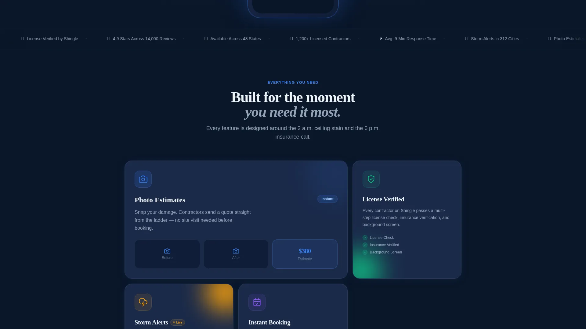 Roof Installation Landing Page Template