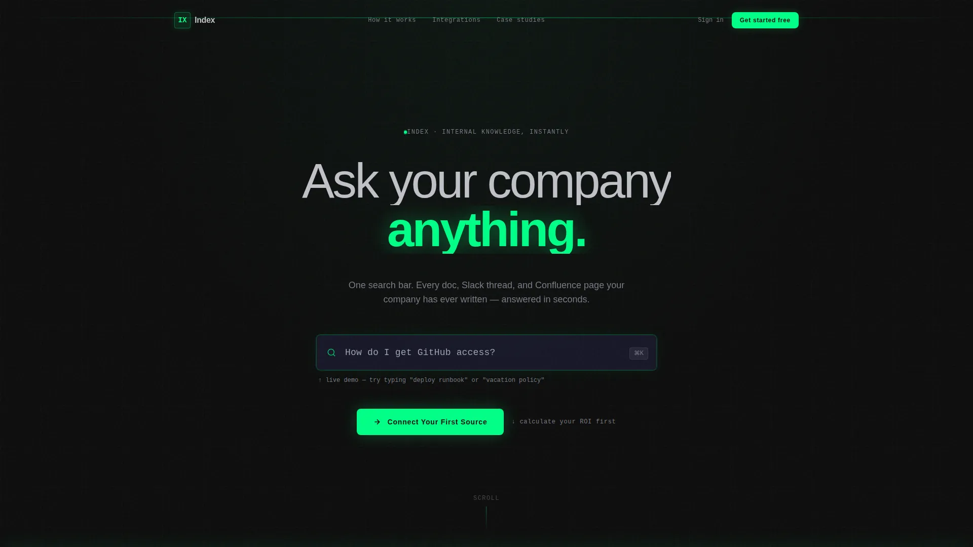 SaaS Knowledge Base Landing Page Template