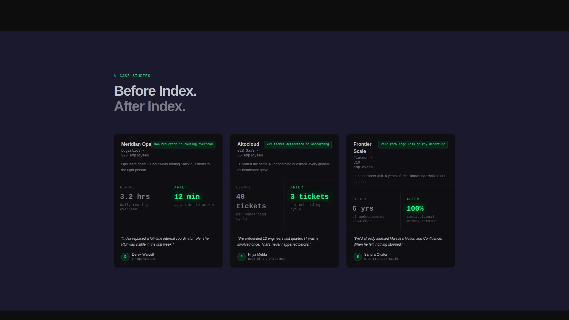 SaaS Knowledge Base Landing Page Template