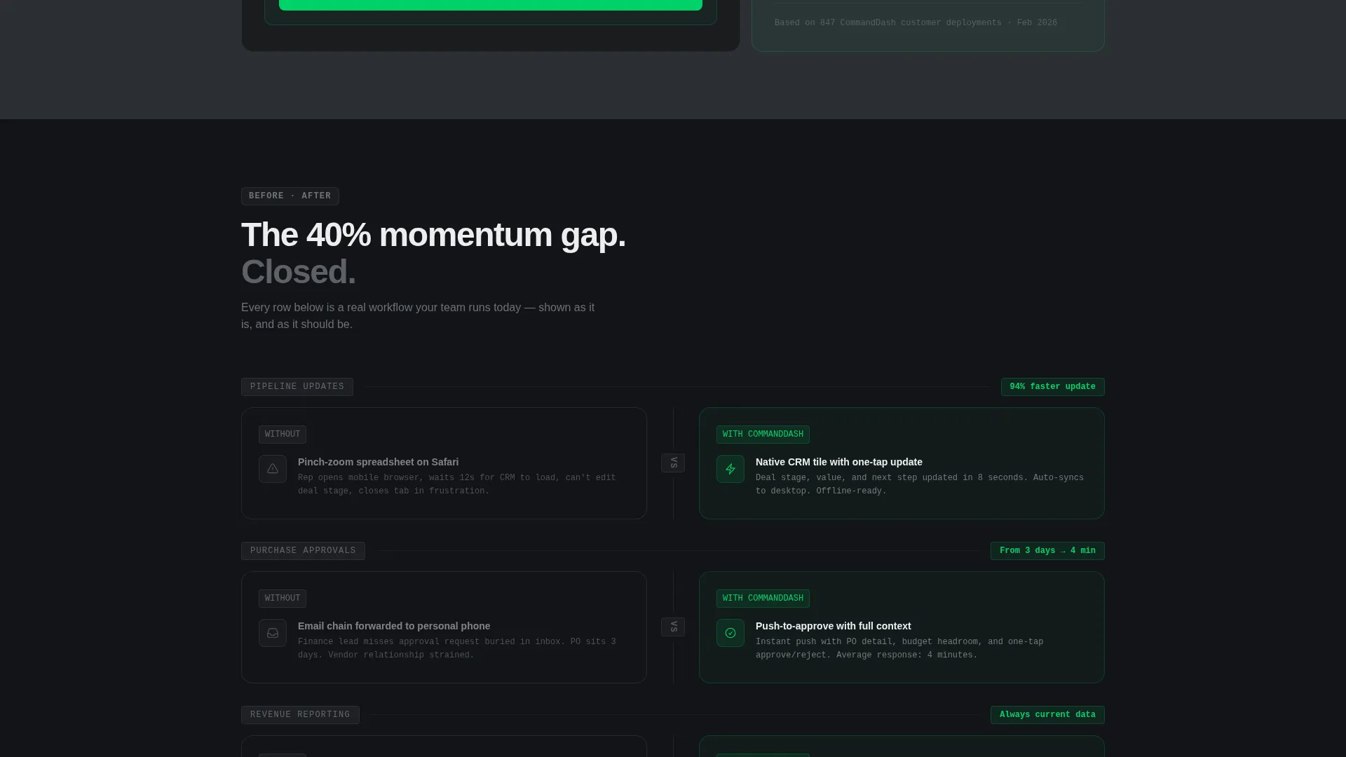 Bento Grid SaaS Mobile App Landing Page
