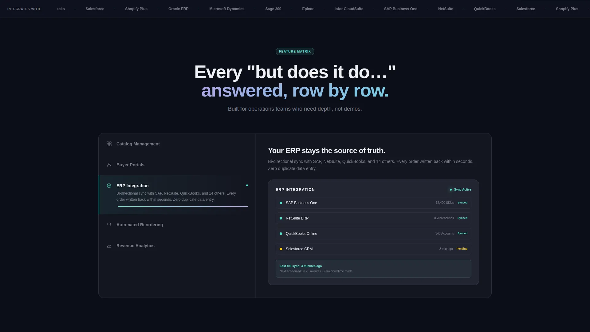 B2B Landing Page Template for Wholesale Platforms