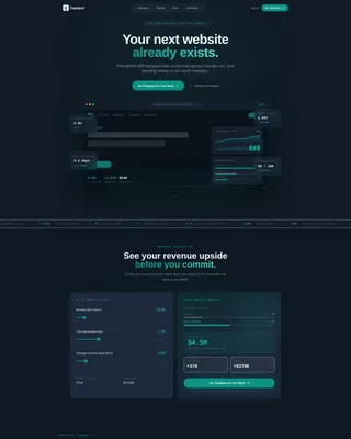 High-Converting SaaS B2B Landing Page Template