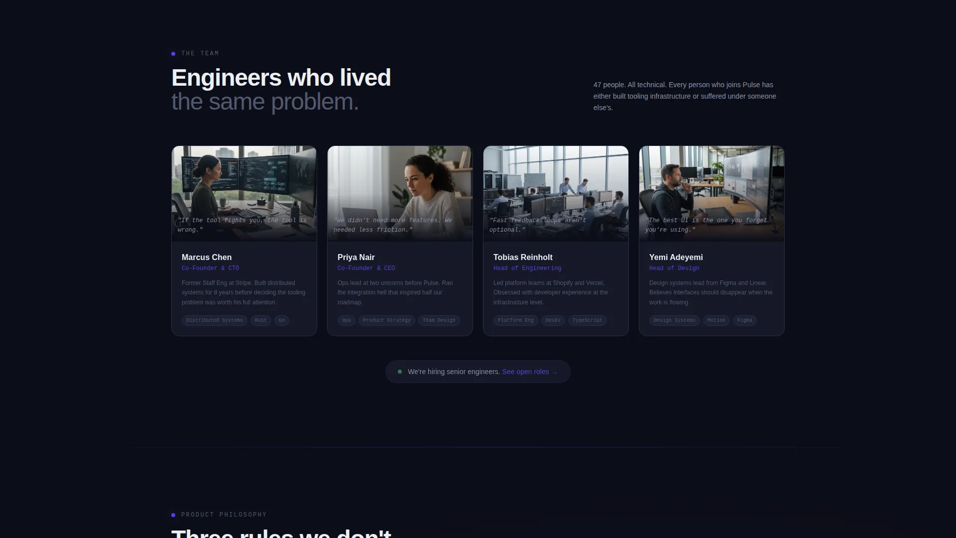 SaaS Problem-to-Solution Trust Building Website Template