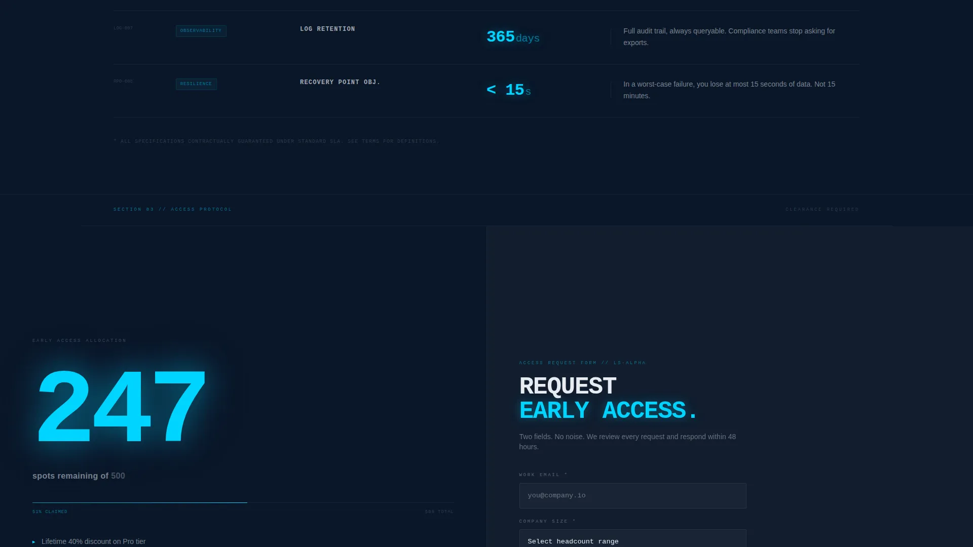 SaaS Pre-Launch & Early Access Coming Soon Website Template
