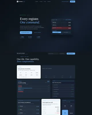 Point of Sale Landing Page Template