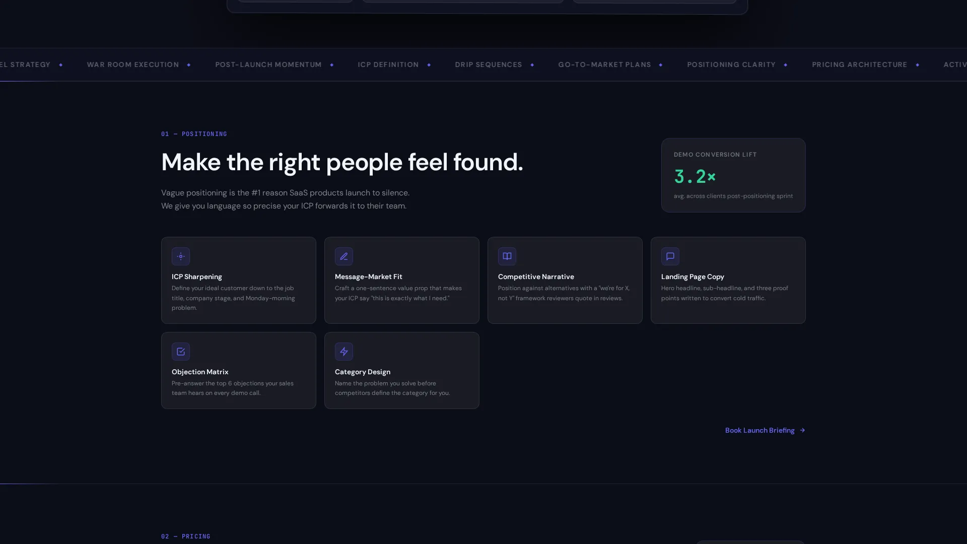 SaaS Product Launch Landing Page Template