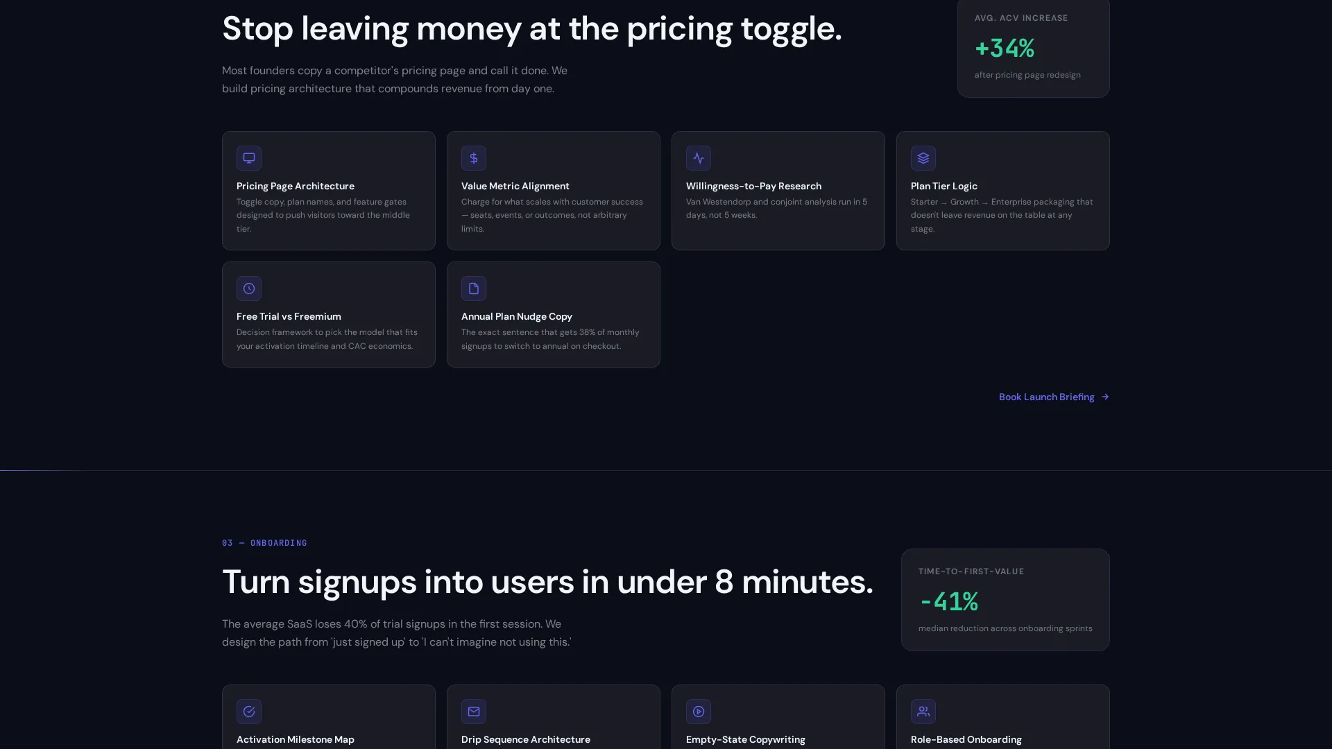 SaaS Product Launch Landing Page Template