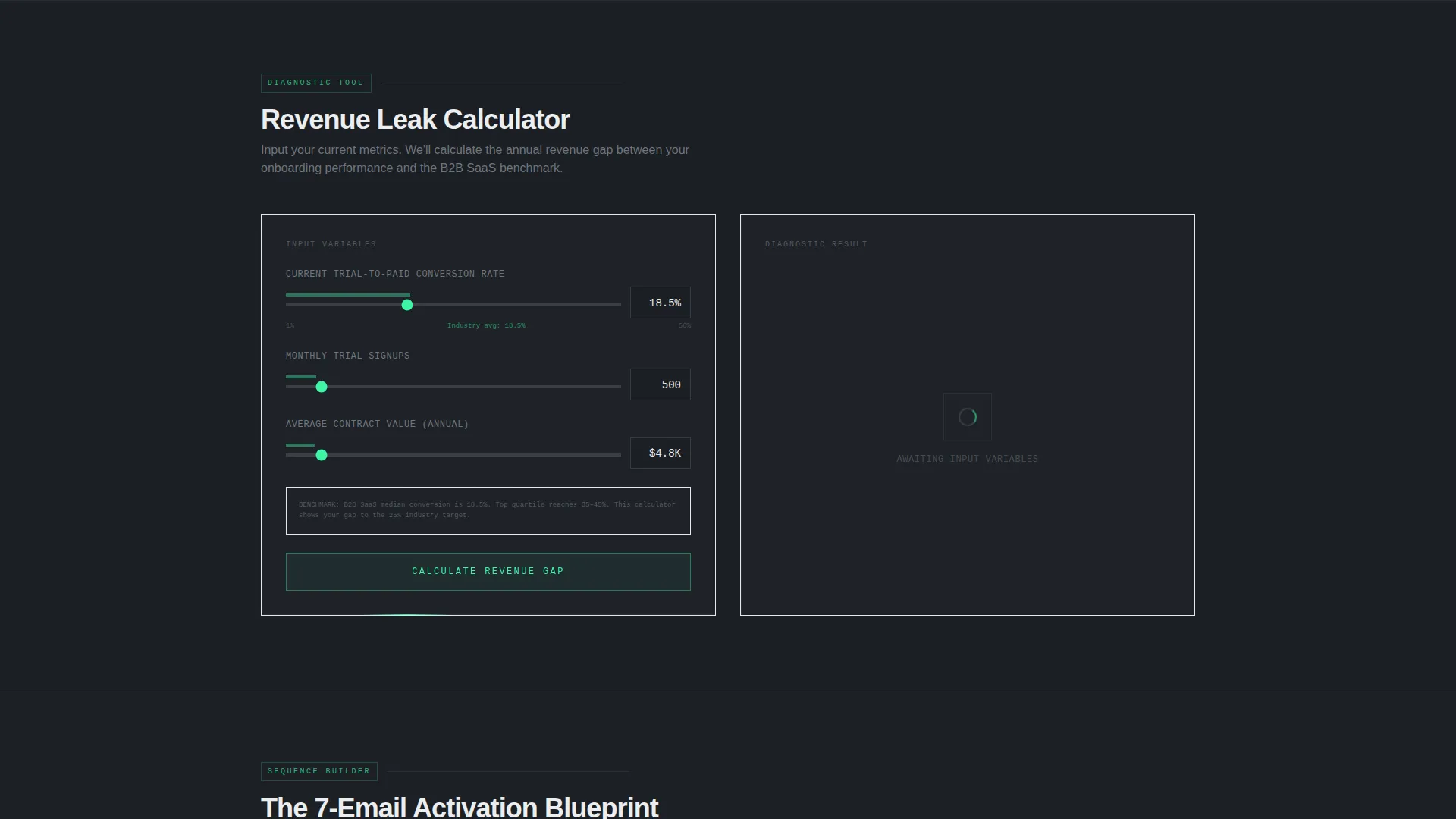 SaaS Welcome Email Landing Page Template