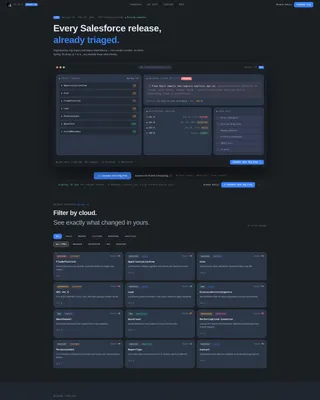 Intelligent Salesforce Landing Page Template