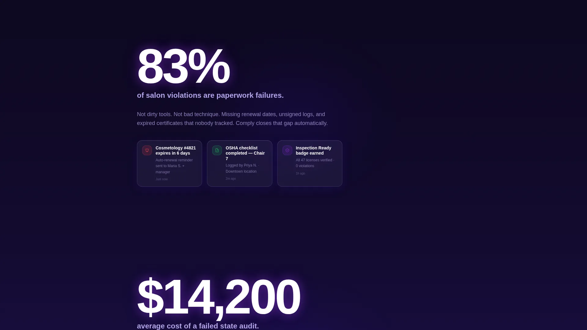 Secure Governance Landing Page Template