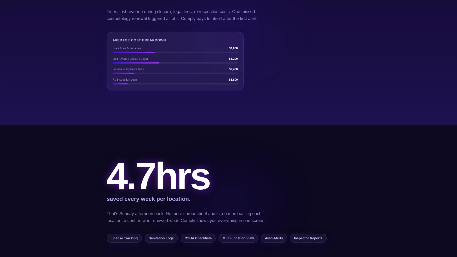 Secure Governance Landing Page Template