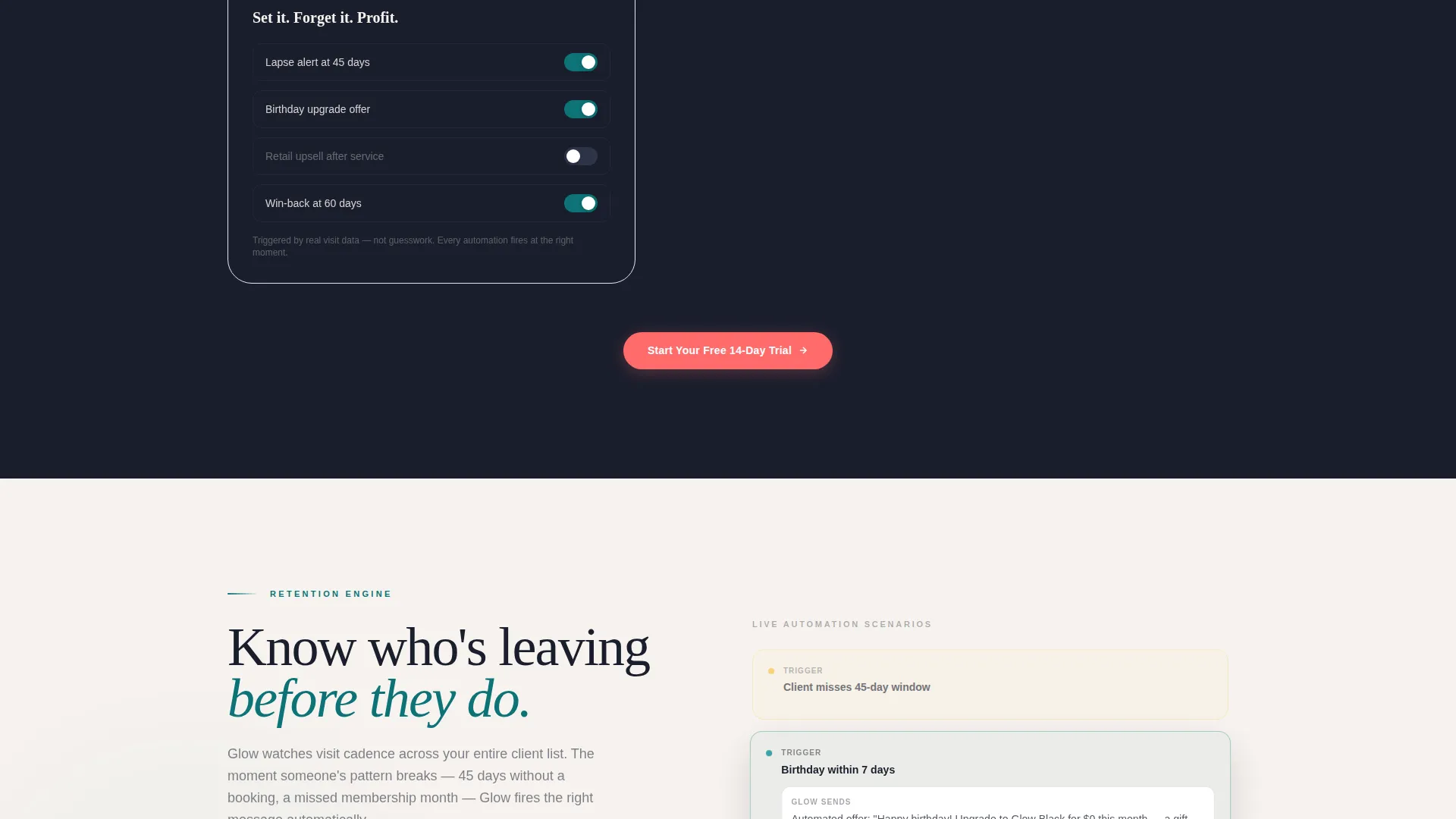 Salon & Spa Membership Landing Page Template