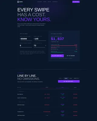 Salon & Spa Payment Processing Landing Page Template
