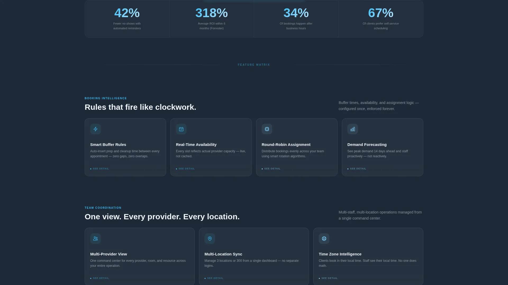 Precision Appointment Landing Page Template