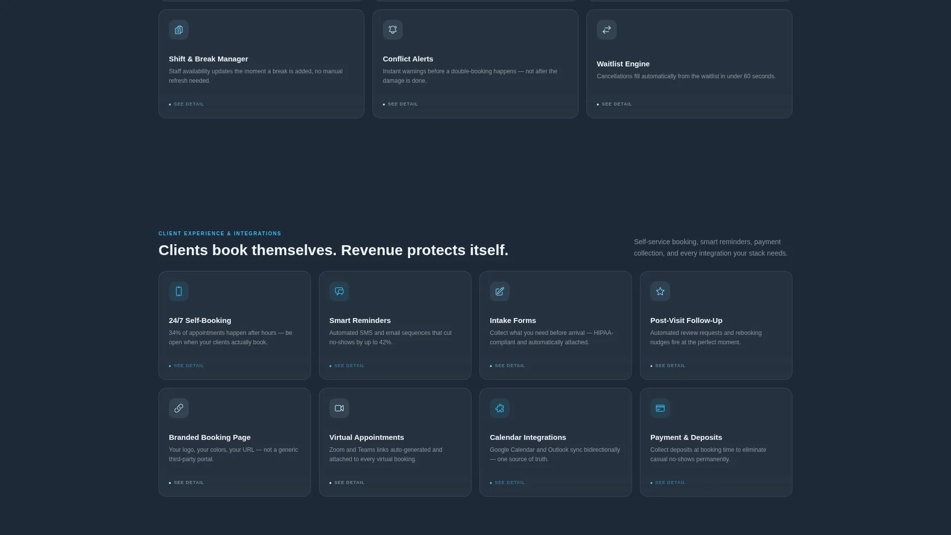 Precision Appointment Landing Page Template