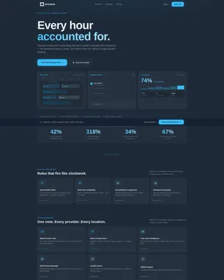 Precision Appointment Landing Page Template