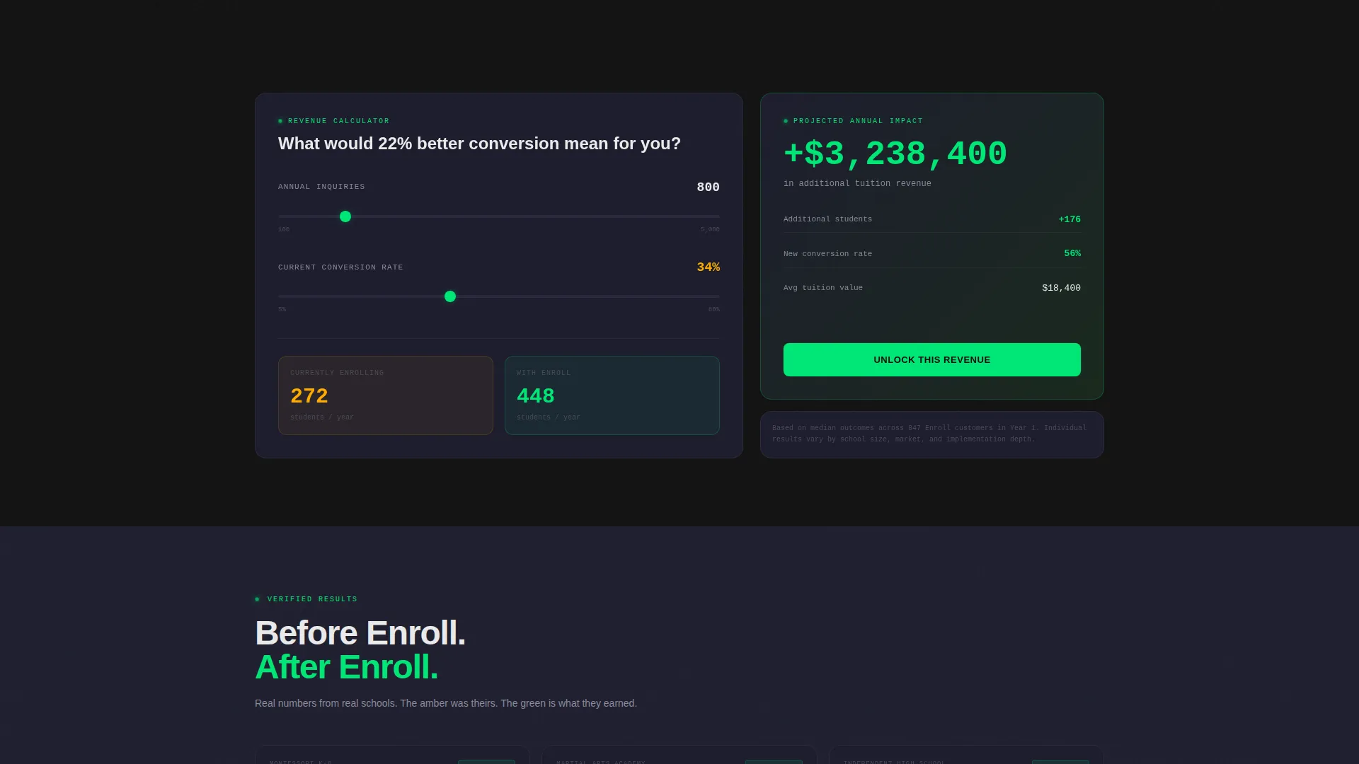 Seamless Education Landing Page Template