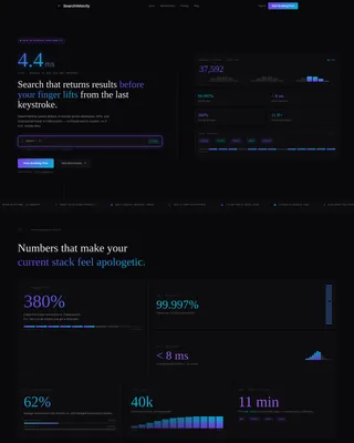 Search Discovery Landing Page Template