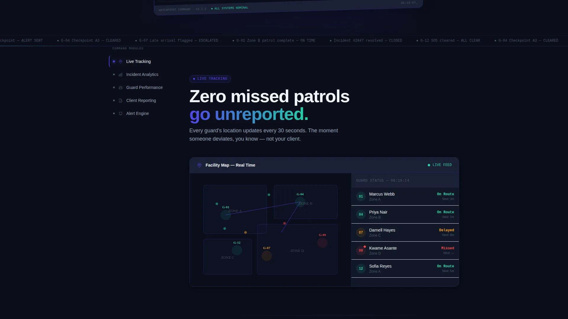 Security Guard Vertical SaaS Directory Website Template