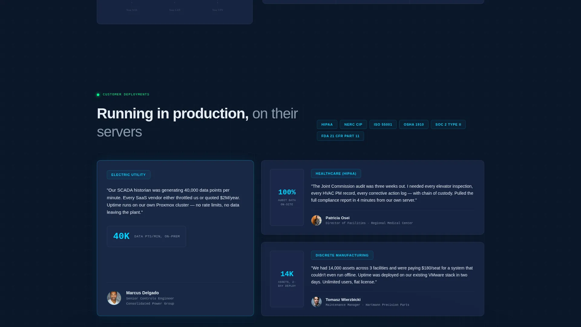 Self-Hosted Enterprise Software Directory Website Template