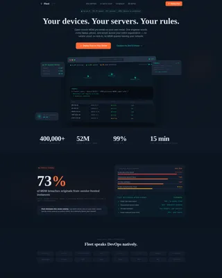 Self-Hosted Enterprise Software Complete Professional Website Template
