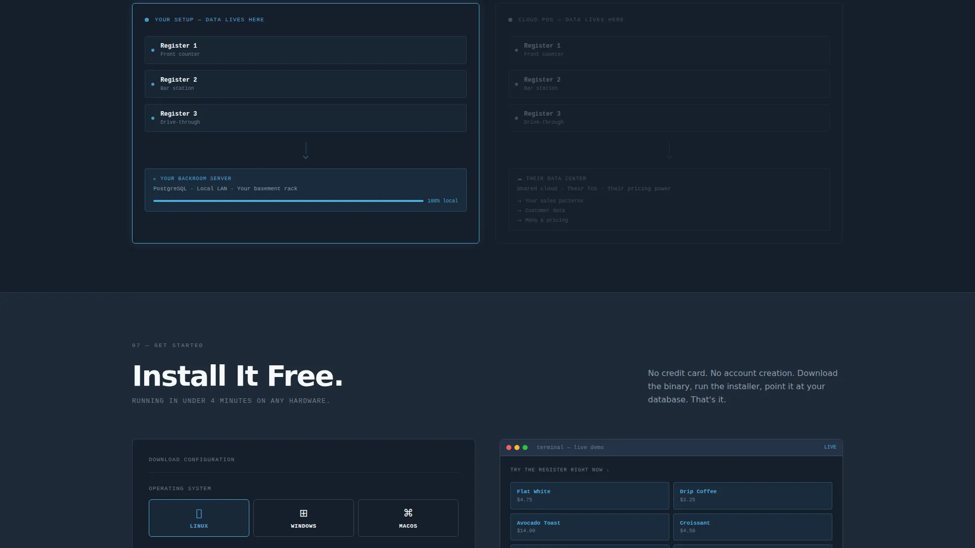 Self-Hosted Enterprise Software Advanced Professional Website Template