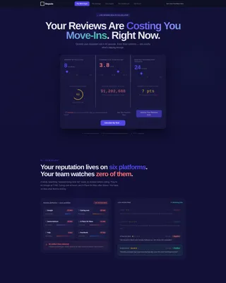 Senior Care Software & SaaS Reviews Website Template