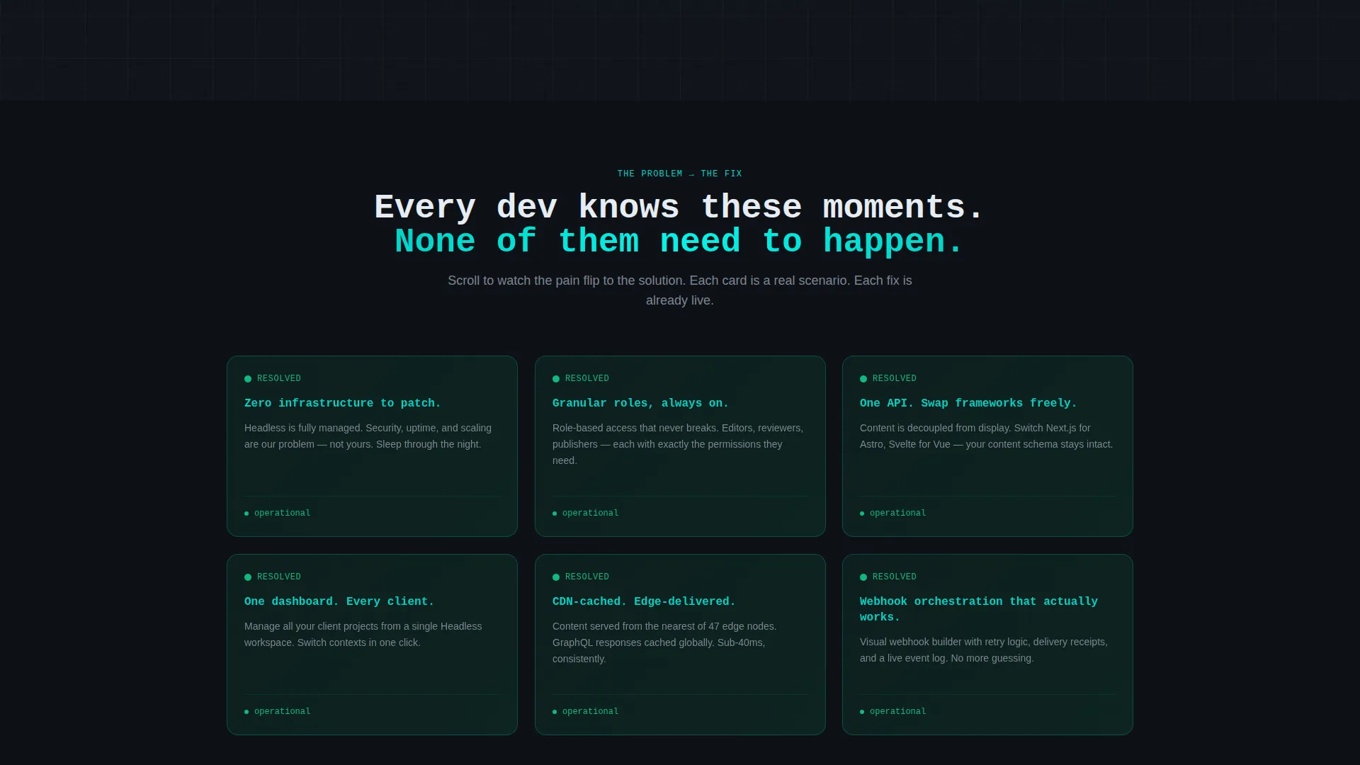 Serverless Enterprise Software Professional Website Template