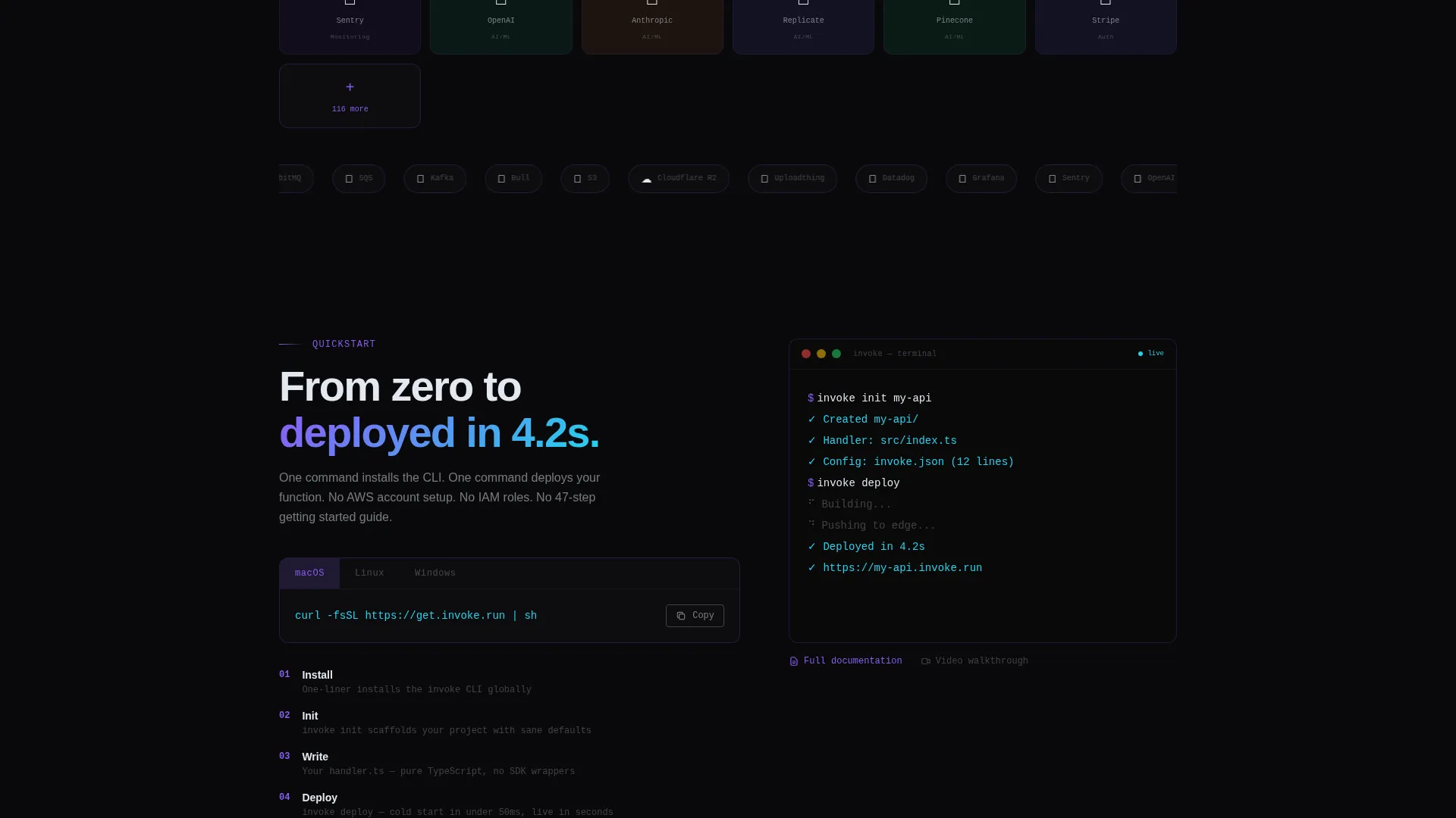 Serverless Computing Technology Specialist Professional Website Template
