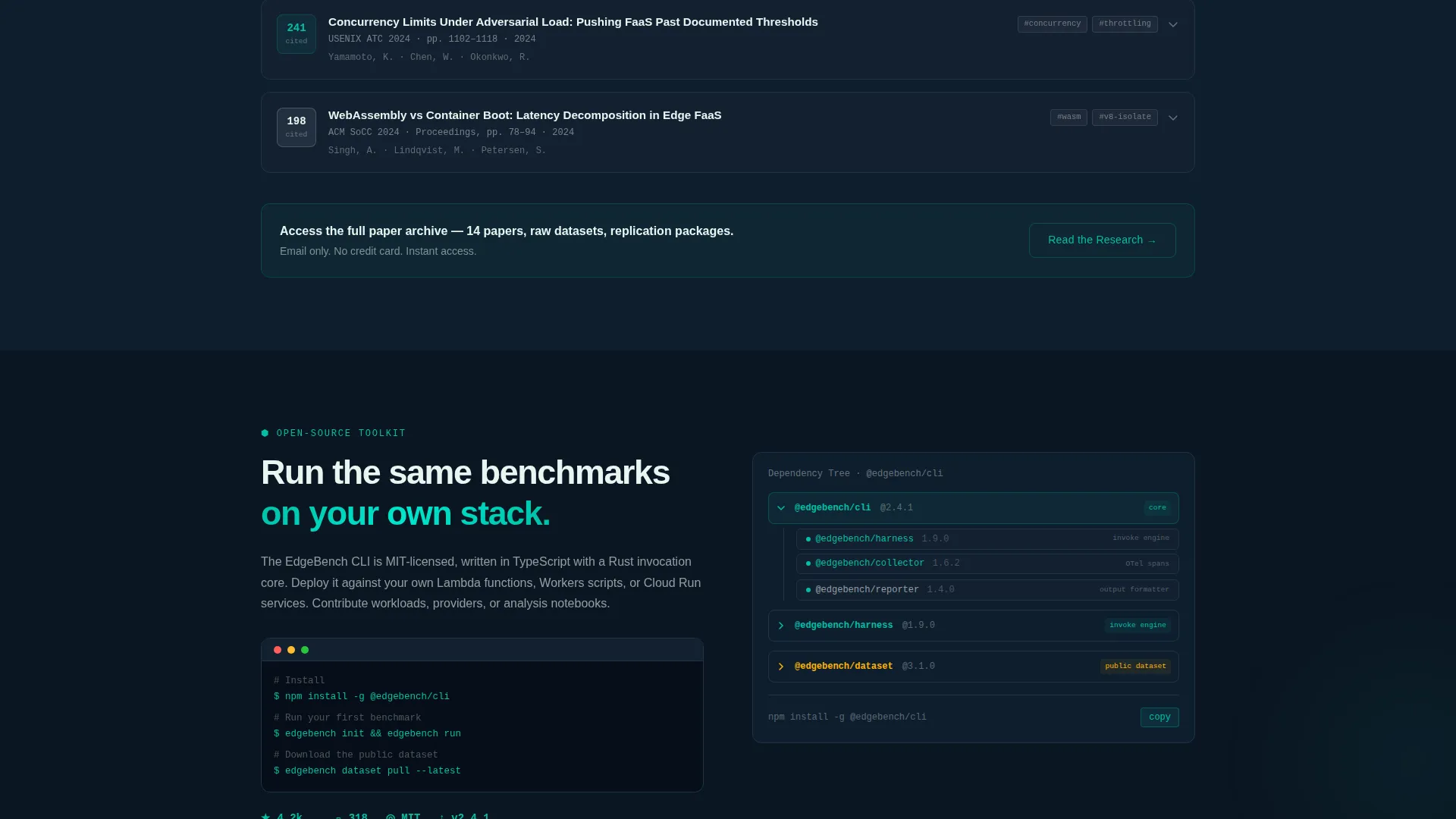 Serverless Computing Technology Advanced Professional Website Template
