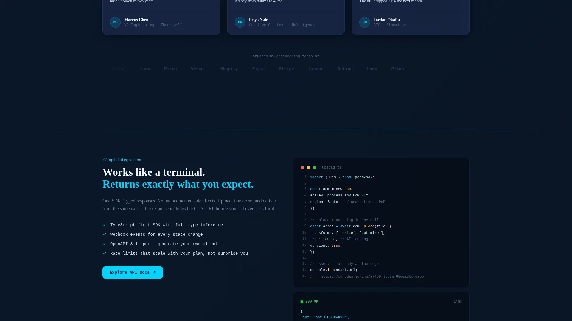 Serverless Enterprise Software Cost Calculator Website Template